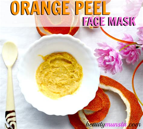 Is it good to squeeze orange peel on face?