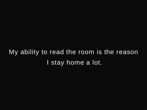 Is it good to stay home a lot?