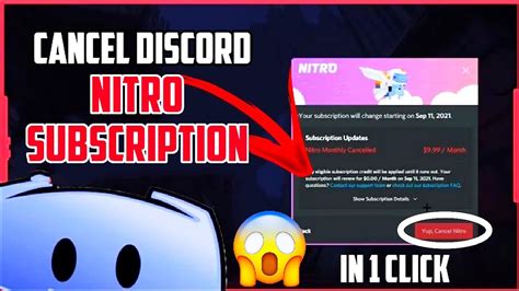 Is it hard to cancel Discord Nitro?