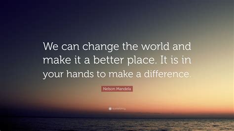Is it hard to change the world?
