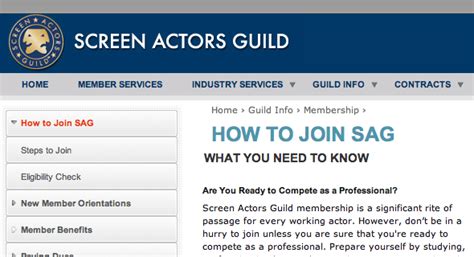 Is it hard to get into SAG-AFTRA?