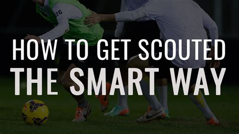 Is it hard to get scouted in football?