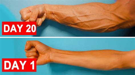 Is it hard to get veiny arms?