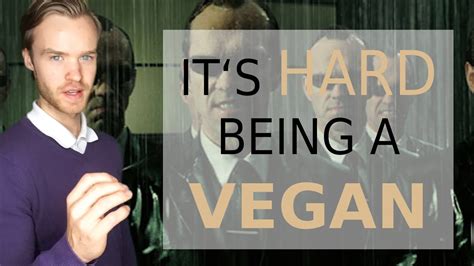 Is it harder to be vegan?