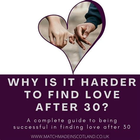 Is it harder to find a partner after 30?