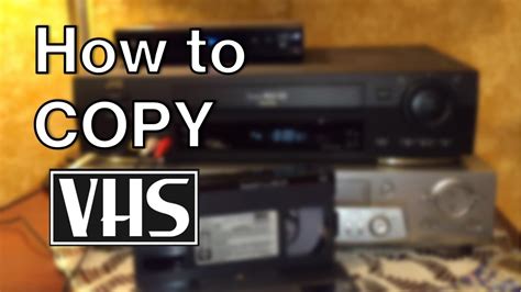 Is it illegal to copy VHS tapes?
