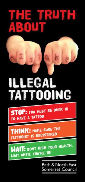 Is it illegal to get a tattoo in NY?