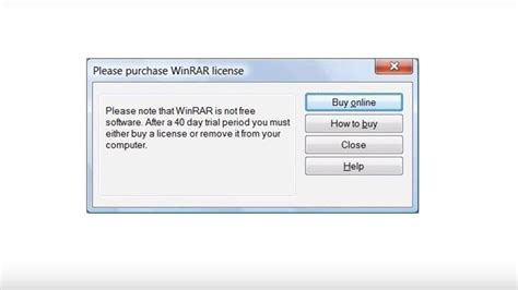 Is it illegal to keep WinRAR?
