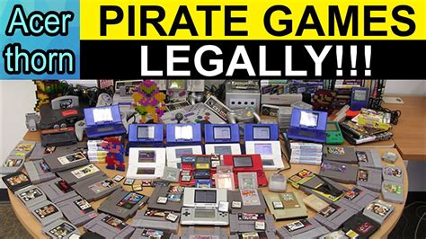 Is it illegal to pirate old games?