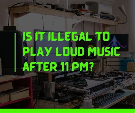 Is it illegal to play loud music after 11pm UK?