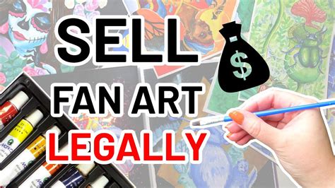 Is it illegal to sell fan art on Etsy?