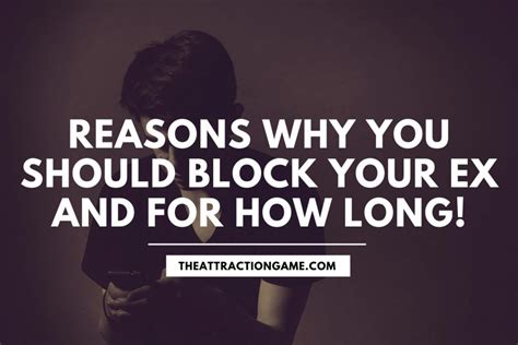 Is it immature to block your ex?