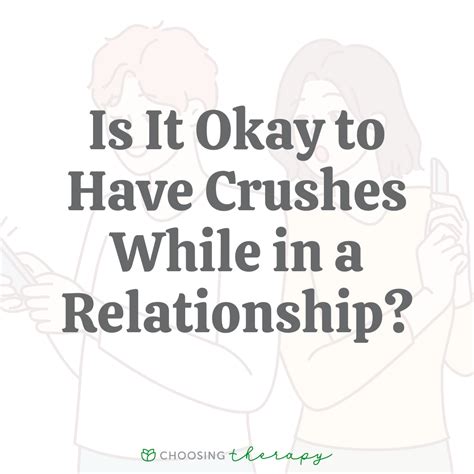 Is it immature to have a crush?