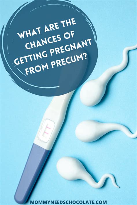 Is it impossible to get pregnant from precum?