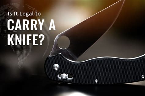 Is it legal to carry a knife in Argentina?