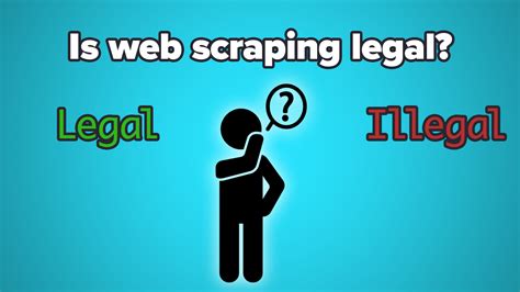 Is it legal to web scrape?