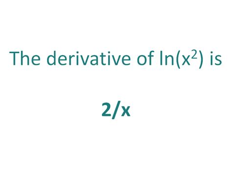 Is it ln 2x or lnx 2?