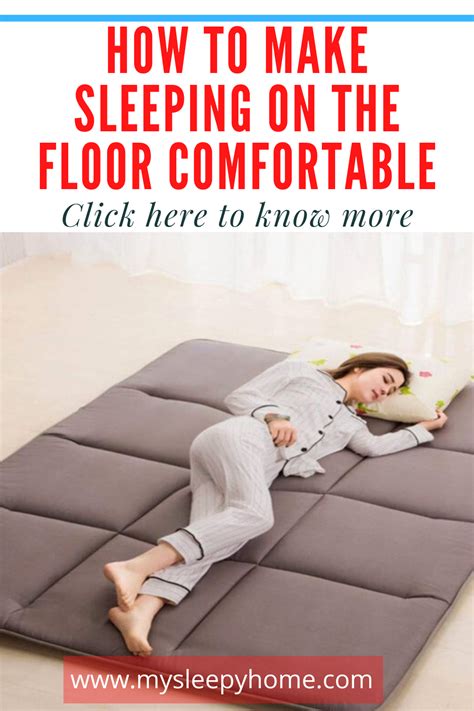 Is it more beneficial to sleep on the floor?