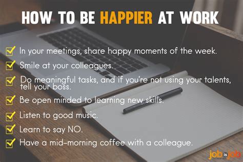 Is it necessary to be happy at work?