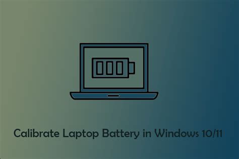 Is it necessary to calibrate laptop battery?
