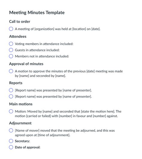 Is it necessary to produce accurate minutes after each meeting?