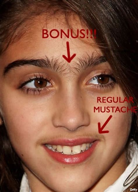 Is it normal for a 13 year old girl to have a moustache?