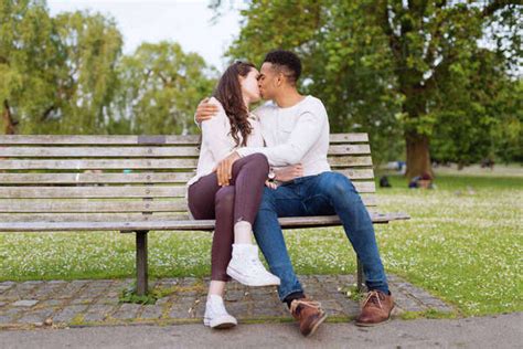 Is it normal for couples to kiss in public?