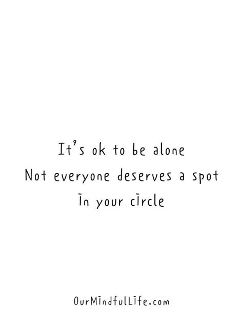 Is it normal to be alone all the time?