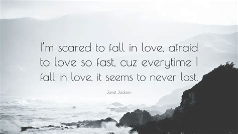 Is it normal to be scared when falling in love?