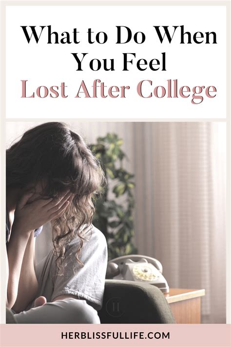 Is it normal to feel lost after college?