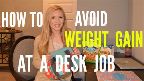 Is it normal to gain weight at a desk job?