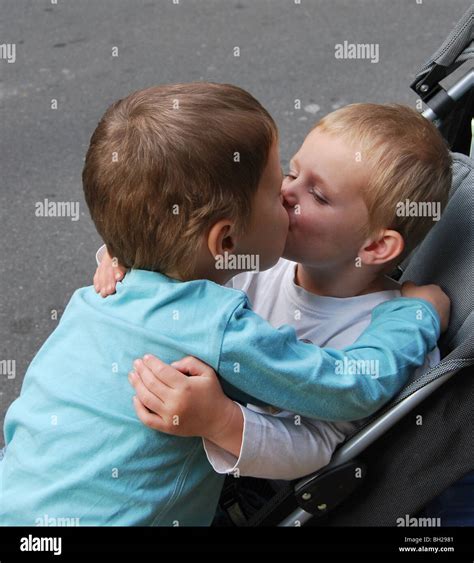Is it normal to kiss your brother on lips?