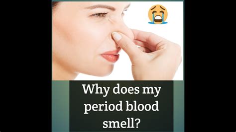 Is it normal to smell blood?