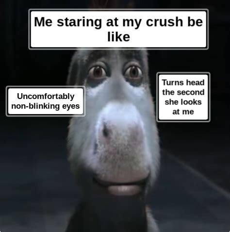 Is it normal to stare at your crush?
