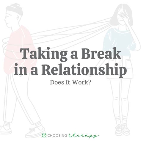 Is it normal to take a week break in a relationship?