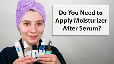 Is it okay if I don't use moisturizer after serum?