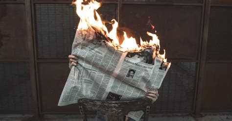 Is it okay to burn newspaper?