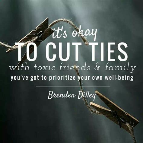 Is it okay to cut off a friendship?
