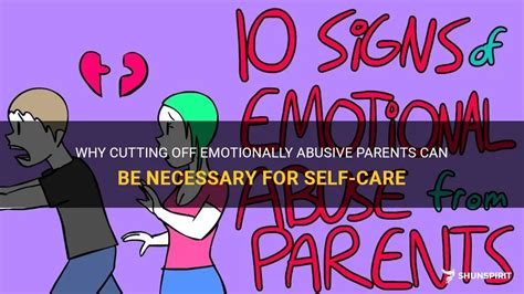 Is it okay to cut off emotionally abusive parents?