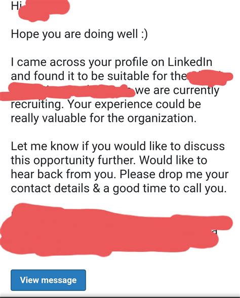 Is it okay to ignore a recruiter?