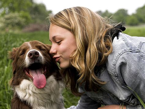 Is it okay to kiss your dog a lot?