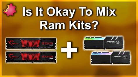 Is it okay to mix RAM sizes?