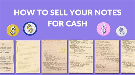 Is it okay to sell notes?