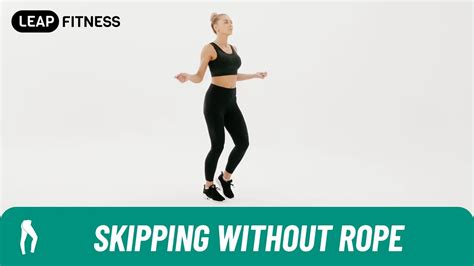 Is it okay to skip without a rope?
