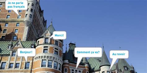 Is it okay to speak English in Quebec city?