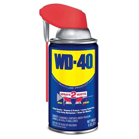 Is it okay to spray WD-40?