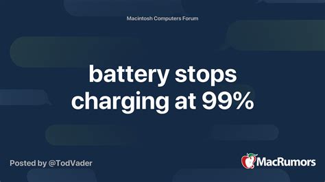 Is it okay to stop charging at 99?