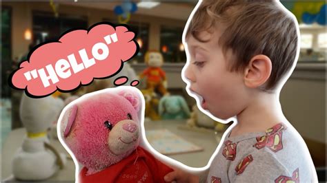 Is it okay to talk to stuffed animals?