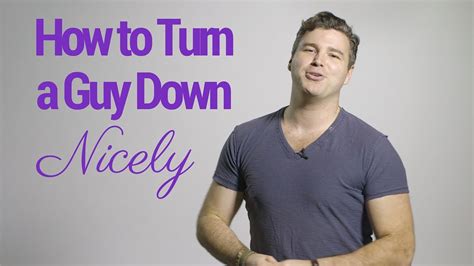 Is it okay to turn a guy down?