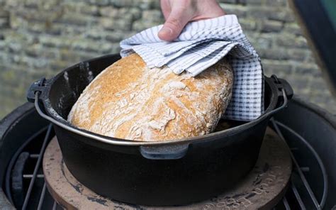 Is it possible to bake bread on a grill?